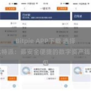 Bitpie APP下载 选择比特派：最安全便捷的数字资产钱包