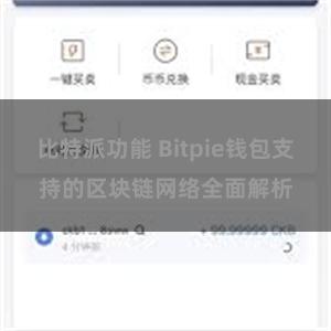 比特派功能 Bitpie钱包支持的区块链网络全面解析