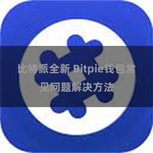 比特派全新 Bitpie钱包常见问题解决方法
