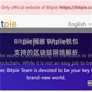 Bitpie网络 Bitpie钱包支持的区块链网络解析