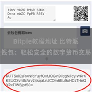 Bitpie教程地址 比特派钱包：轻松安全的数字货币交易