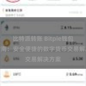 比特派转账 Bitpie钱包交易指南：安全便捷的数字货币交易解决方案