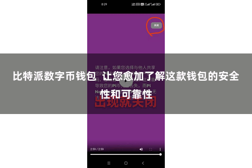 比特派数字币钱包  让您愈加了解这款钱包的安全性和可靠性